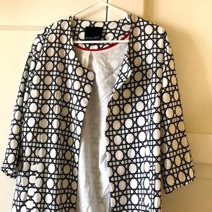 Harlowe and Graham pattern coat
